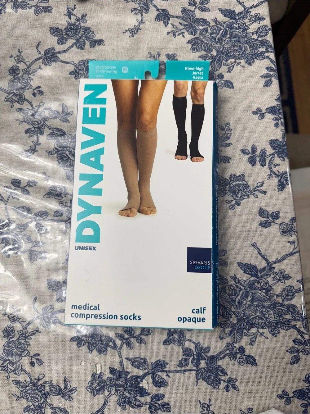 Dynaven 20-30 women’s Knee-High Compression Socks Black size SS